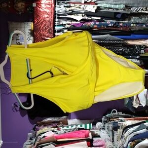 Women's high-waisted two-piece bathing suit